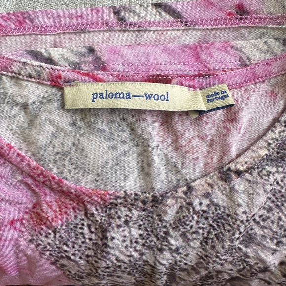 NWT Paloma Wool Pink Cisco Sheer Skirt - Picture 6 of 6